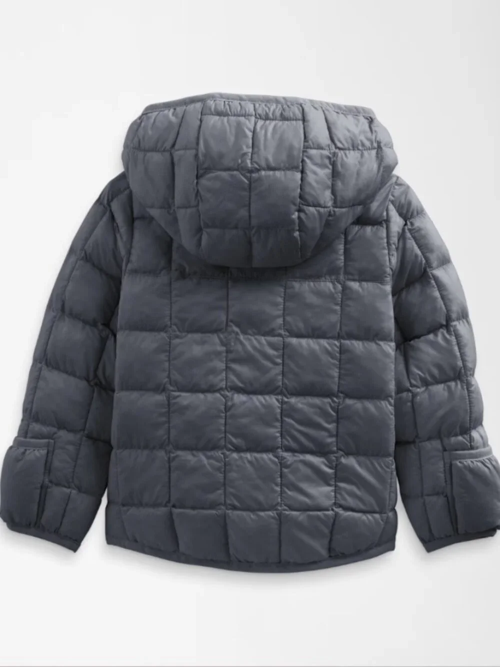 The North Face Kids' Thermoball Hooded Full Zip Jacket Size 12 - 18M Gray